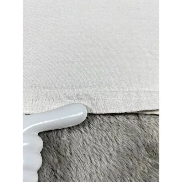 RIP N Dip T Shirt Men's White Long Sleeve Cat Middle Finger RIPNDIP Sz Med - Picture 8 of 12